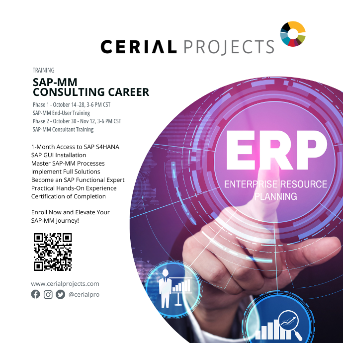 SAP MM - End User & Consultant Training